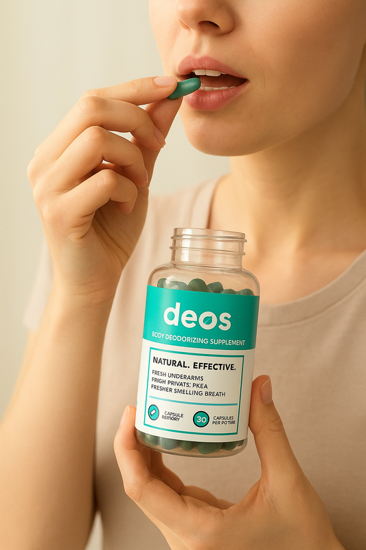 Suplemento Desodorante Interno DEOS – 30 cápsulas